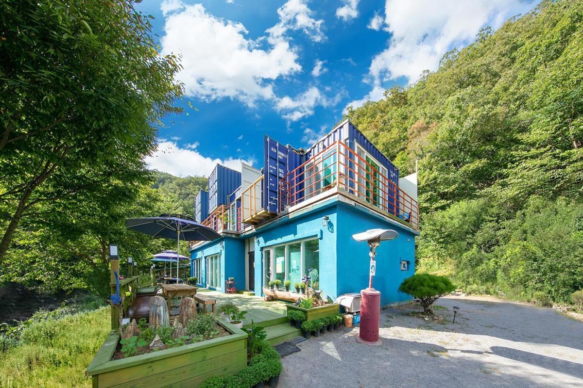 Hongcheon When You Are There Pension Exterior photo